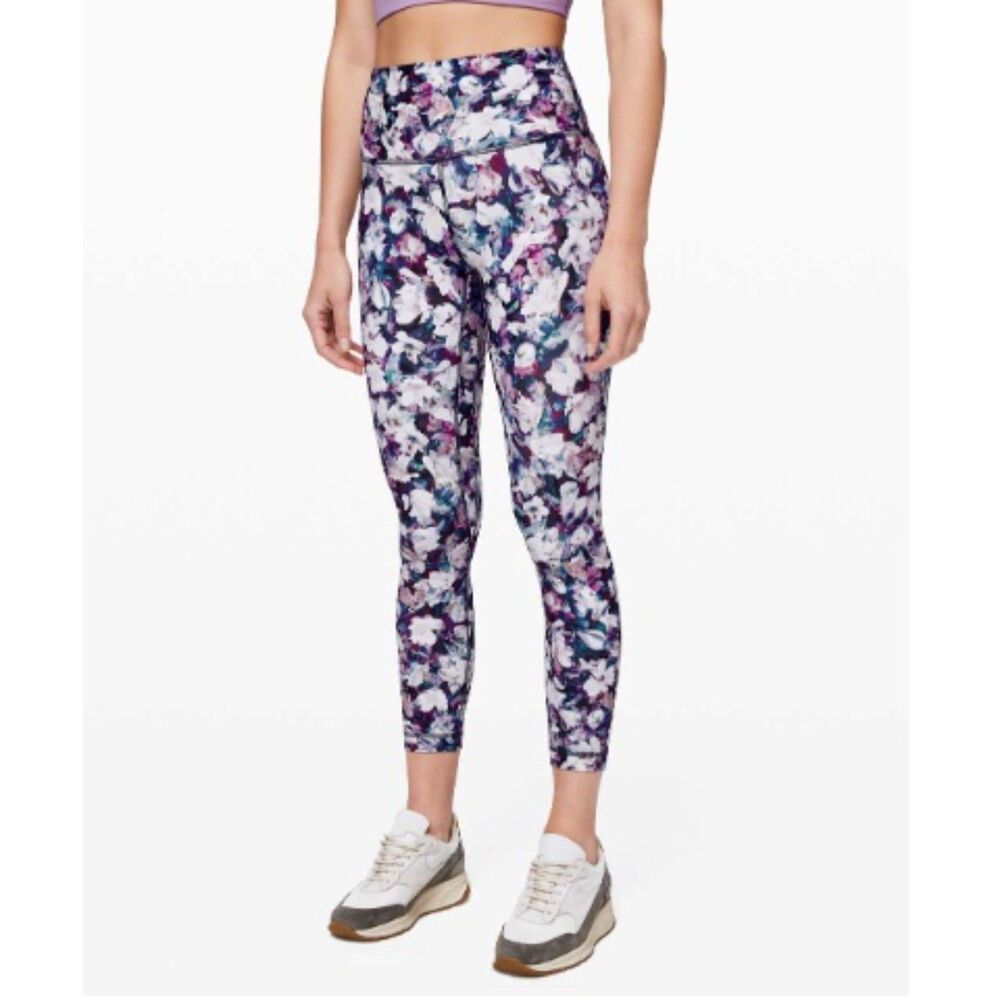 EUC Lululemon Align Leggings Pant II 25" Utopia Multi 8
